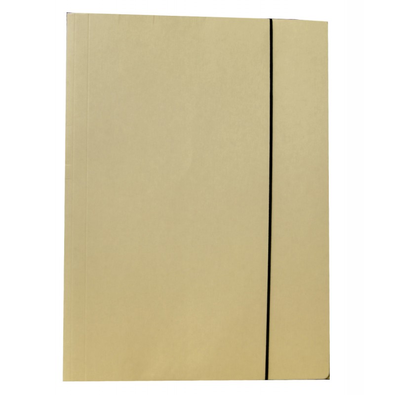 Teczka z gumką A4 TG06 1szt. Konfex kremowa